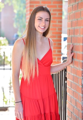 Carmen in Tall Teen In Red by FTV Girls