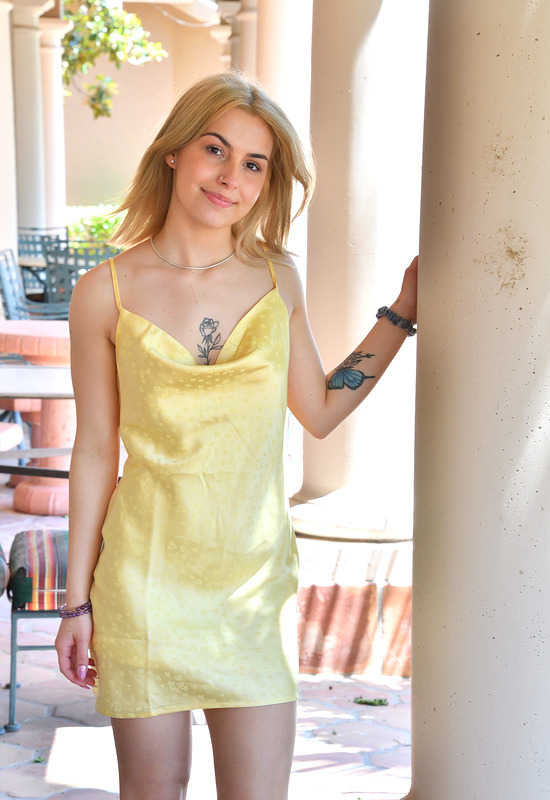 Chanel in Phallic Yellow Style by FTV Girls