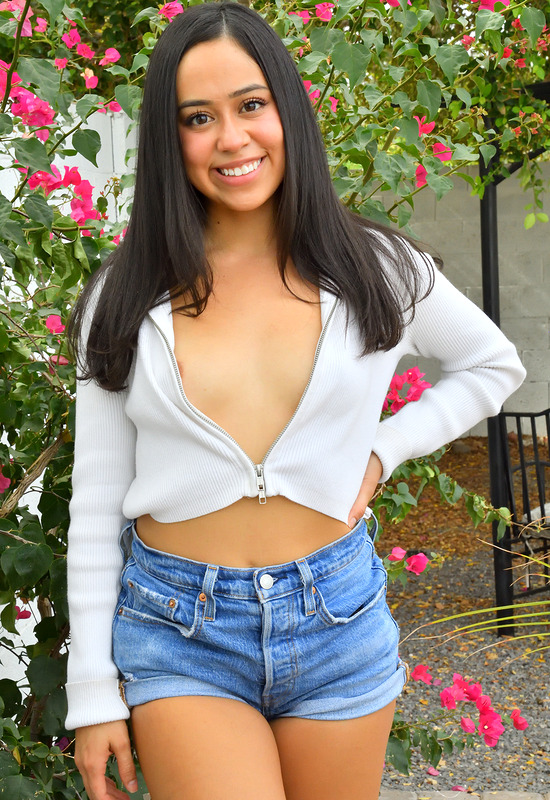 Merisol in White Cotton Panties by FTV Girls