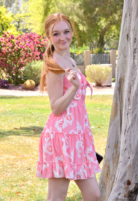 Sierra in Floral Upskirt by FTV Girls