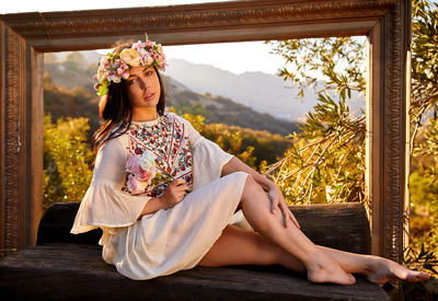 Whitney Wright in Flower Princess by Holly Randall