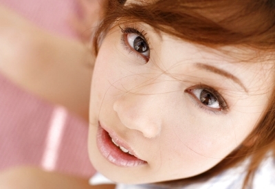 Reika Shin in Pink Panties by Idols69