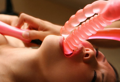 Suzune Toujou in Fishnet Masturbation by Idols69