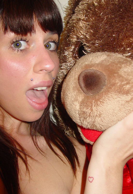 Playful Pierced Amateur Teen Shows Off Her Pussy And Tits  by I Shot Myself