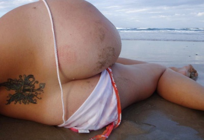 Erotic Beach Selfpics by I Shot Myself