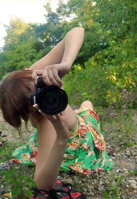 Mylene in The Green by I Shot Myself