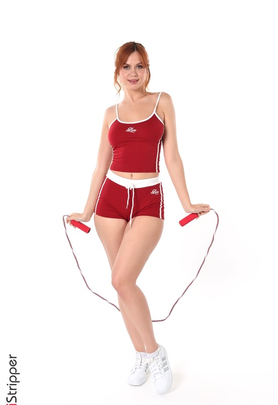 Lana Lane in Fitness Trainer by iStripper