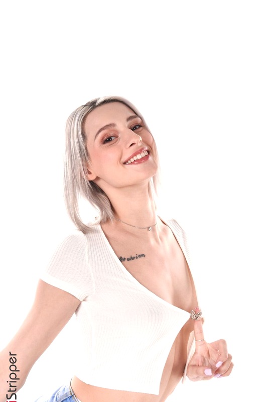 Christy White in Mid-Summer Days by iStripper