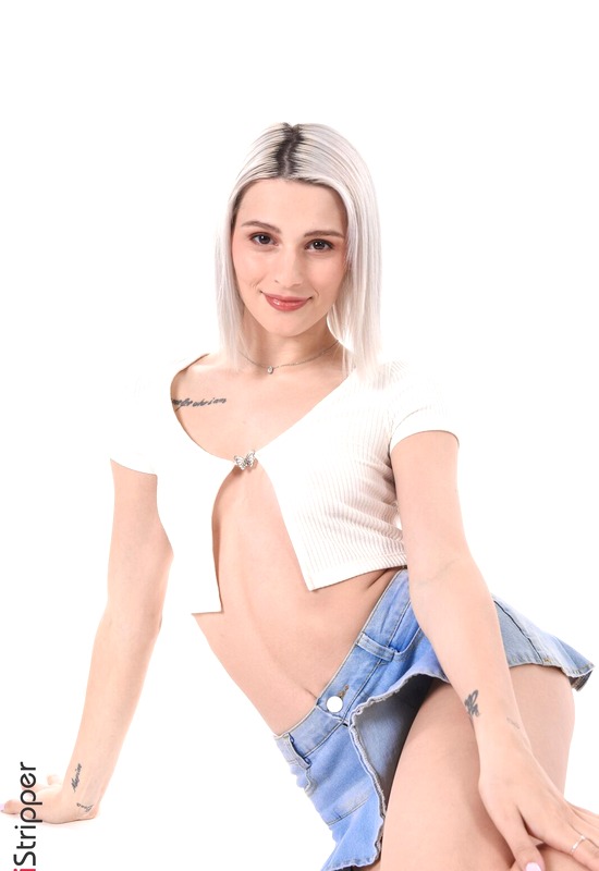 Christy White in Mid-Summer Days by iStripper