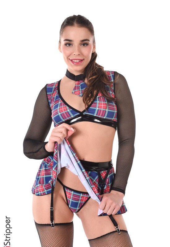 Milan Cheek in A Tartan For Milan by iStripper