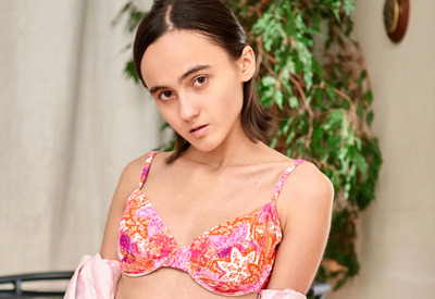 Dina Candy in Pink Stripes by Love Hairy