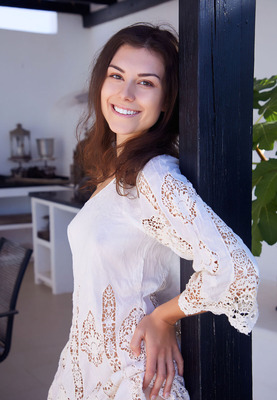 Andrea in Pretty Poses by Love Hairy - 2 of 16