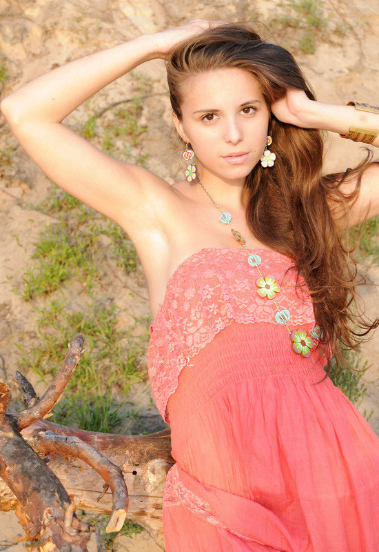 Nensi A in Presenting by Met-Art