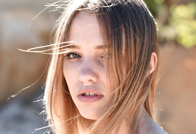 Maxa in Beach Day by Met-Art