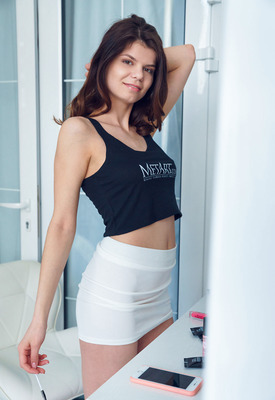 Davina in Model Test by Met-Art