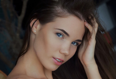 Lovenia Lux in Cheetah by Met-Art