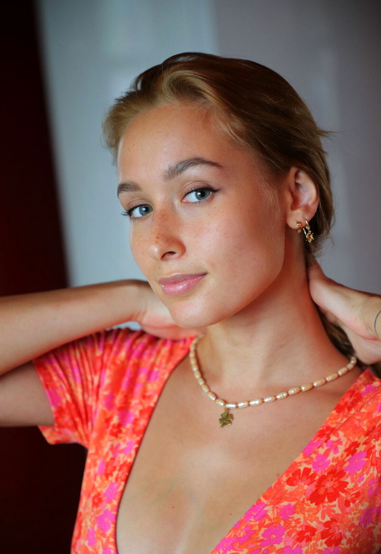 Kelly Collins in Flirty Freckles by Met-Art