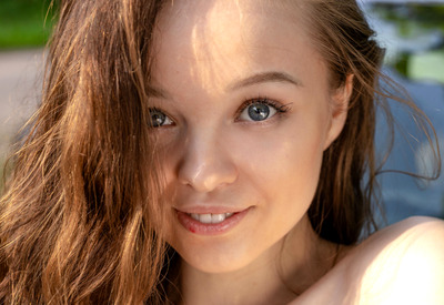 Shea in Car Wash Cutie by Met-Art