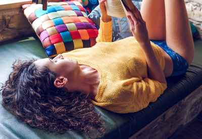 Cristin in Reading Is Dreaming by Met-Art X