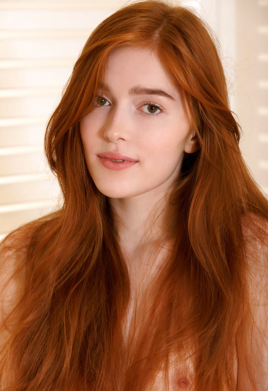 Jia Lissa in Red Brair by Met-Art X