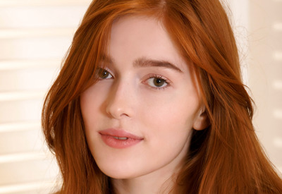 Jia Lissa in Red Brair by Met-Art X