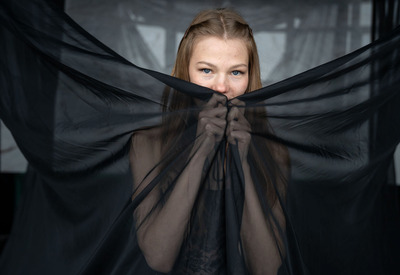 Valeria Mint in Lace Embrace by Met-Art X