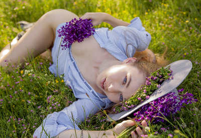 Milena Angel in Joy by Milena Angel