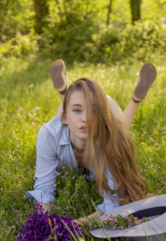 Milena Angel in Joy by Milena Angel