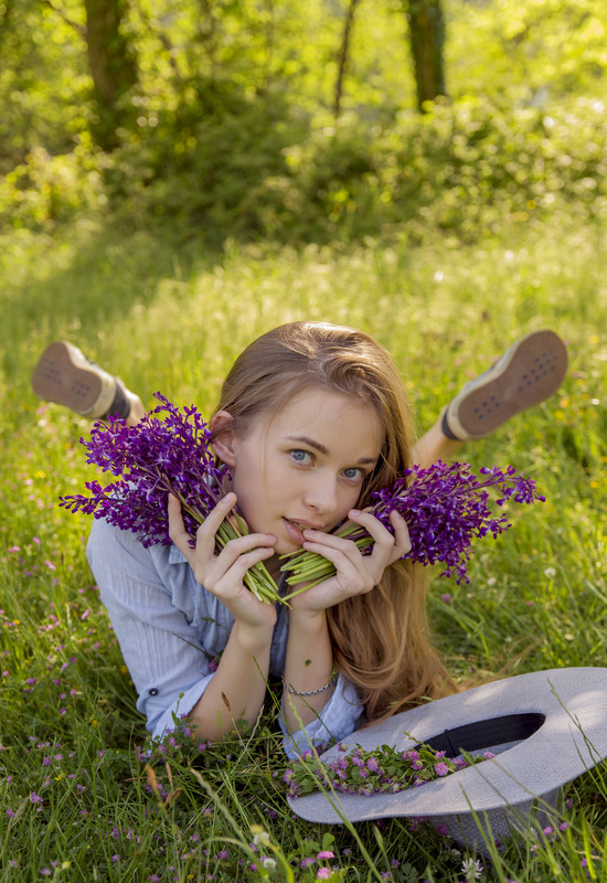 Milena Angel in Joy by Milena Angel