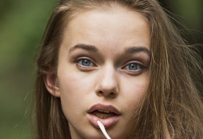 Milena Angel in Pink by Milena Angel