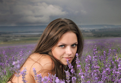 Tessa in Lavender Storm by MPL Studios
