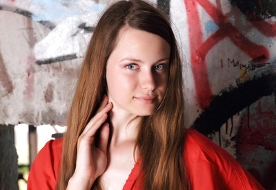 Nikita in Nude Graffiti by MPL Studios