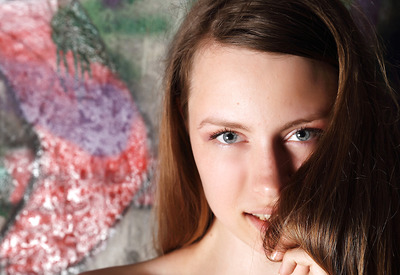 Nikita in Nude Graffiti by MPL Studios