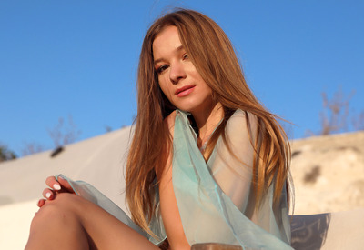 Stefani in Angel of Santorini by MPL Studios