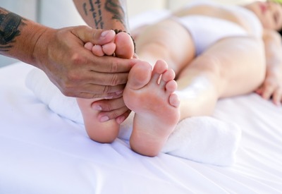 Matty in Kinky Foot Fetish Day At The Spa by Penthouse