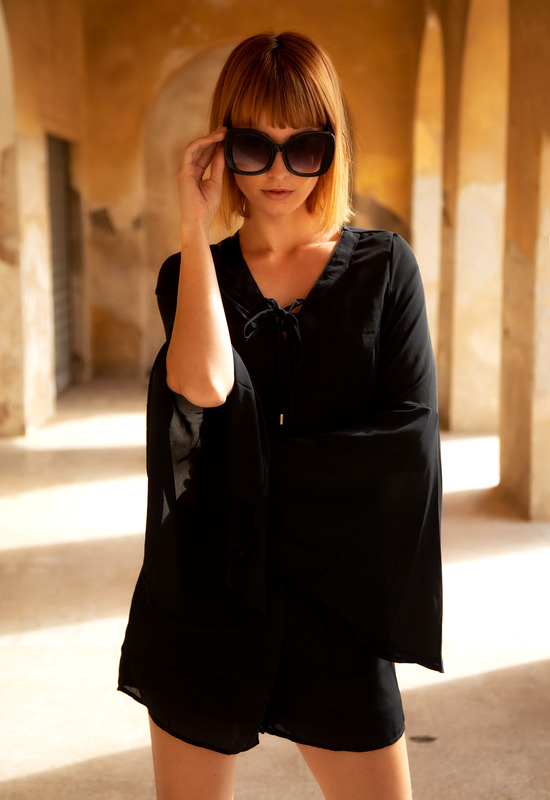 April in Ghost Town by Photodromm