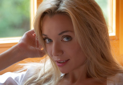 Zhenya Belaya in Bedroom Window by Playboy Plus