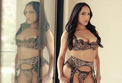 Chloe Amour in Sunset Elegance by Playboy Plus - 1 of 12