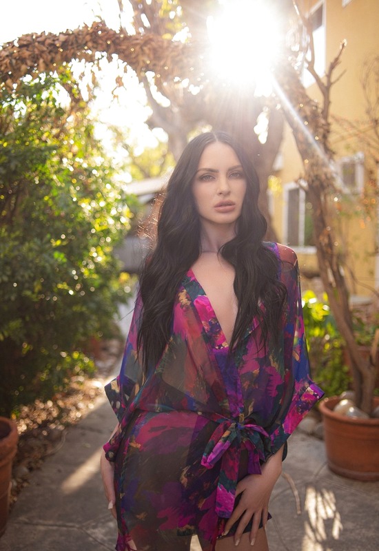 Carissa White in Glamour Garden by Playboy Plus