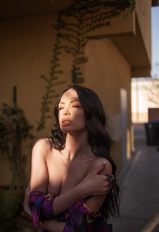 Carissa White in Glamour Garden by Playboy Plus