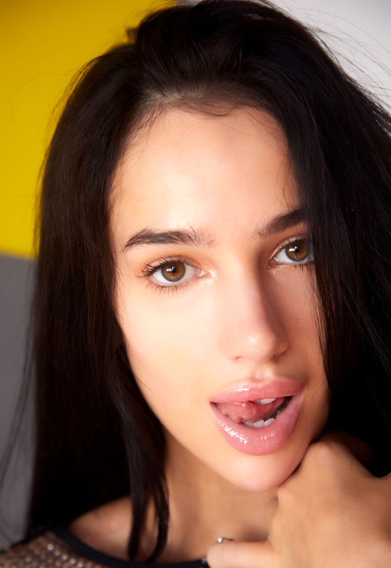 Kama Oxi in Mesmerizing Mesh by Sex Art