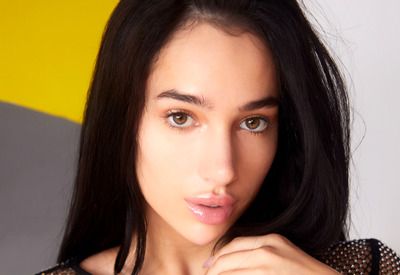 Kama Oxi in Mesmerizing Mesh by Sex Art