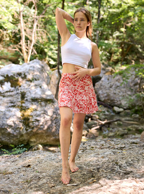 Nicole in Forest Flirt by Showy Beauty - 3 of 16