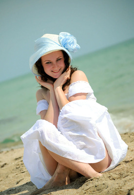 Christina F in Sand On My Skin by Stunning 18