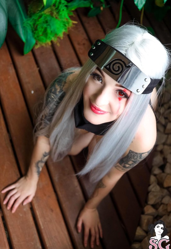 Khachery in Kakashi Hatake by Suicide Girls
