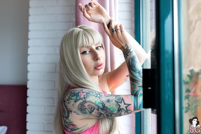 Olgakulaga in Think Pink by Suicide Girls - 2 of 12