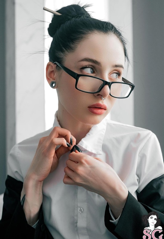 Janecherry in Business Hint by Suicide Girls