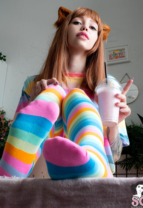 Shakko in Milkshake by Suicide Girls