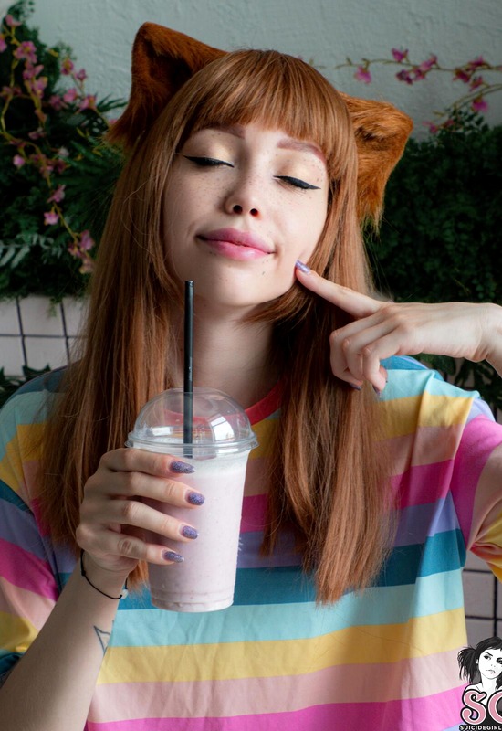 Shakko in Milkshake by Suicide Girls