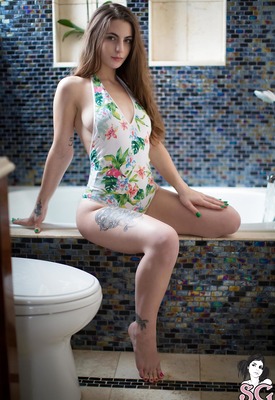 Luna Raise in Bath Time by Suicide Girls